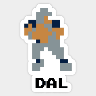 8-Bit Quarterback - Dallas Sticker